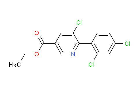 AM36670 | 1361770-87-7 | Ethyl 5-chloro-6-(2,4-dichlorophenyl)nicotinate