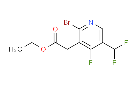 AM36672 | 1805344-83-5 | Ethyl 2-bromo-5-(difluoromethyl)-4-fluoropyridine-3-acetate