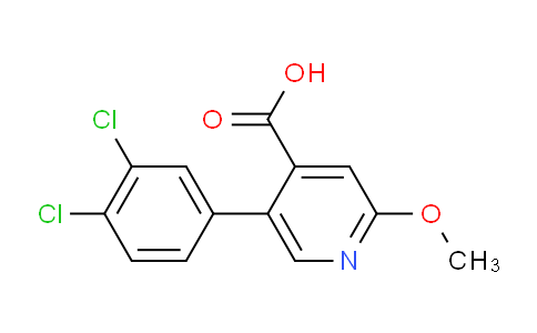 AM36675 | 1361567-33-0 | 5-(3,4-Dichlorophenyl)-2-methoxyisonicotinic acid