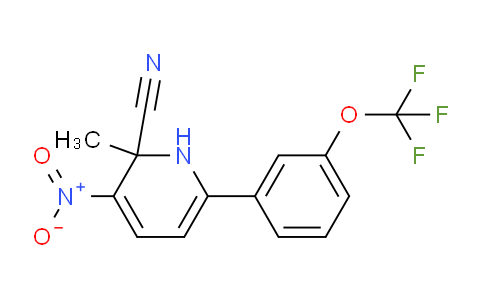 AM36678 | 1261766-98-6 | 2-Methyl-2-Cyano-3-nitro-6-(3-(trifluoromethoxy)phenyl)pyridine