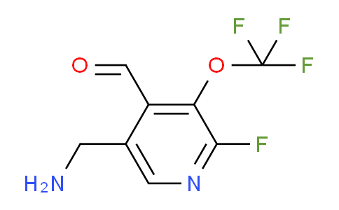 AM36679 | 1804741-52-3 | 5-(Aminomethyl)-2-fluoro-3-(trifluoromethoxy)pyridine-4-carboxaldehyde