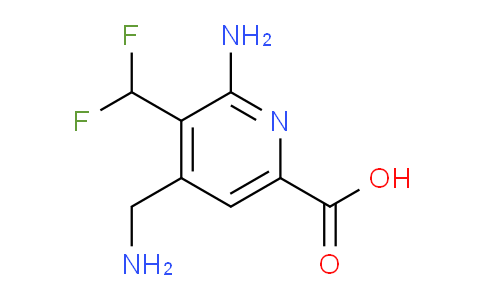 AM36681 | 1804457-93-9 | 2-Amino-4-(aminomethyl)-3-(difluoromethyl)pyridine-6-carboxylic acid
