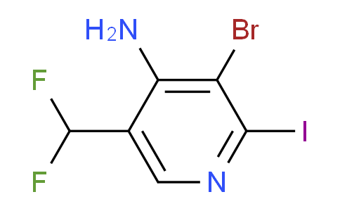 AM36682 | 1805332-56-2 | 4-Amino-3-bromo-5-(difluoromethyl)-2-iodopyridine