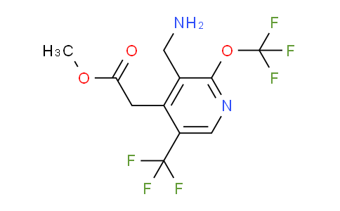 AM36688 | 1804939-06-7 | Methyl 3-(aminomethyl)-2-(trifluoromethoxy)-5-(trifluoromethyl)pyridine-4-acetate