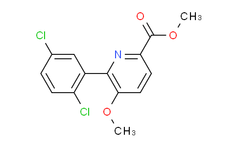 AM36691 | 1361860-95-8 | Methyl 6-(2,5-dichlorophenyl)-5-methoxypicolinate