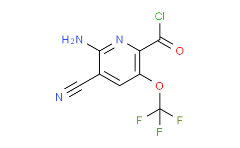 AM36695 | 1804452-27-4 | 2-Amino-3-cyano-5-(trifluoromethoxy)pyridine-6-carbonyl chloride