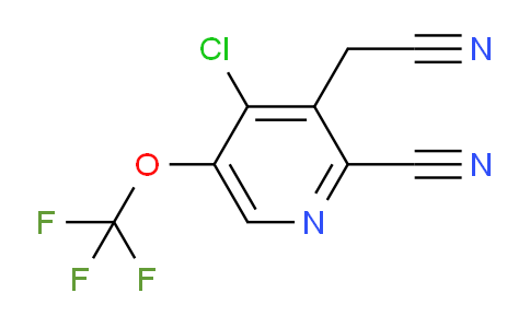 AM36697 | 1803910-88-4 | 4-Chloro-2-cyano-5-(trifluoromethoxy)pyridine-3-acetonitrile