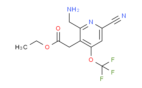 AM36698 | 1804451-15-7 | Ethyl 2-(aminomethyl)-6-cyano-4-(trifluoromethoxy)pyridine-3-acetate