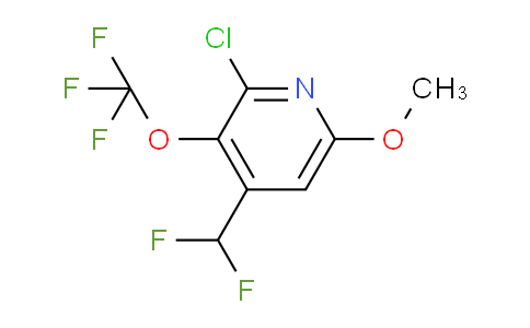 AM36702 | 1804686-09-6 | 2-Chloro-4-(difluoromethyl)-6-methoxy-3-(trifluoromethoxy)pyridine