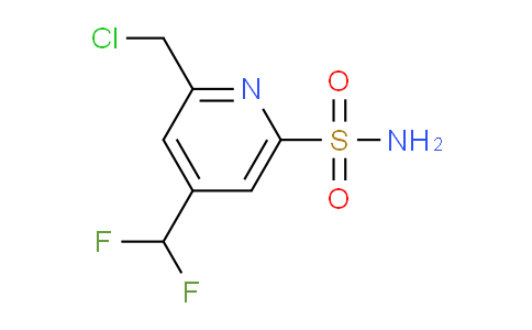 AM36709 | 1805008-18-7 | 2-(Chloromethyl)-4-(difluoromethyl)pyridine-6-sulfonamide