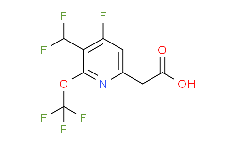 AM36714 | 1804810-91-0 | 3-(Difluoromethyl)-4-fluoro-2-(trifluoromethoxy)pyridine-6-acetic acid