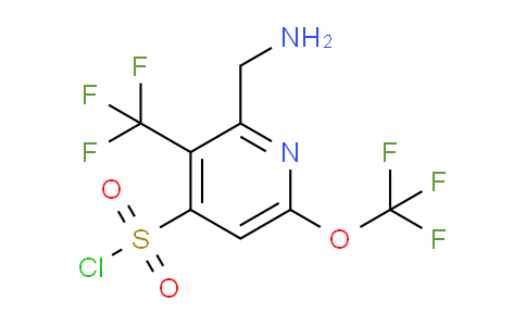 AM36716 | 1806169-88-9 | 2-(Aminomethyl)-6-(trifluoromethoxy)-3-(trifluoromethyl)pyridine-4-sulfonyl chloride