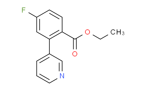 AM36725 | 1214336-45-4 | Ethyl 4-fluoro-2-(pyridin-3-yl)benzoate