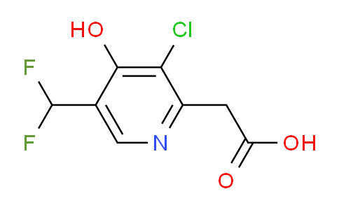 AM36730 | 1805172-06-8 | 3-Chloro-5-(difluoromethyl)-4-hydroxypyridine-2-acetic acid