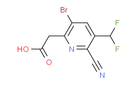 AM36737 | 1804912-05-7 | 5-Bromo-2-cyano-3-(difluoromethyl)pyridine-6-acetic acid