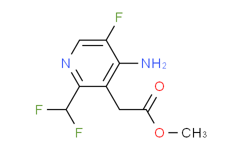 AM36754 | 1805112-96-2 | Methyl 4-amino-2-(difluoromethyl)-5-fluoropyridine-3-acetate