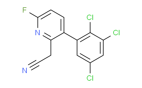 AM36761 | 1361669-88-6 | 6-Fluoro-3-(2,3,5-trichlorophenyl)pyridine-2-acetonitrile