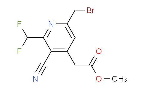 AM36764 | 1807075-61-1 | Methyl 6-(bromomethyl)-3-cyano-2-(difluoromethyl)pyridine-4-acetate