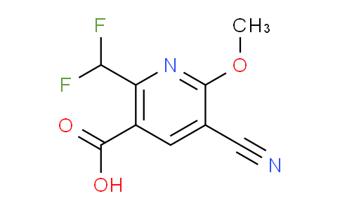 AM36770 | 1804378-04-8 | 3-Cyano-6-(difluoromethyl)-2-methoxypyridine-5-carboxylic acid