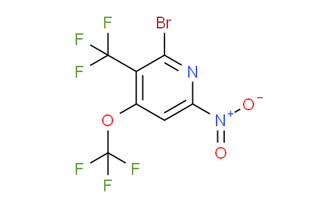 AM36779 | 1804569-28-5 | 2-Bromo-6-nitro-4-(trifluoromethoxy)-3-(trifluoromethyl)pyridine
