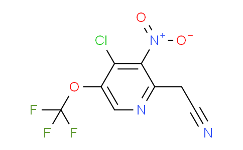 AM36780 | 1803993-57-8 | 4-Chloro-3-nitro-5-(trifluoromethoxy)pyridine-2-acetonitrile
