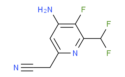AM36800 | 1805109-90-3 | 4-Amino-2-(difluoromethyl)-3-fluoropyridine-6-acetonitrile