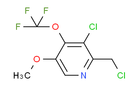 3-Chloro-2-(chloromethyl)-5-methoxy-4-(trifluoromethoxy)pyridine
