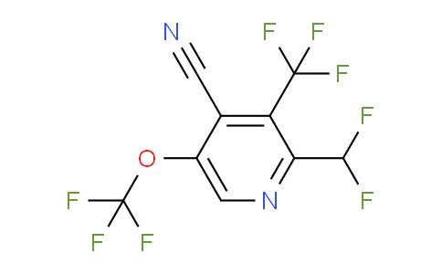AM36835 | 1804807-37-1 | 4-Cyano-2-(difluoromethyl)-5-(trifluoromethoxy)-3-(trifluoromethyl)pyridine