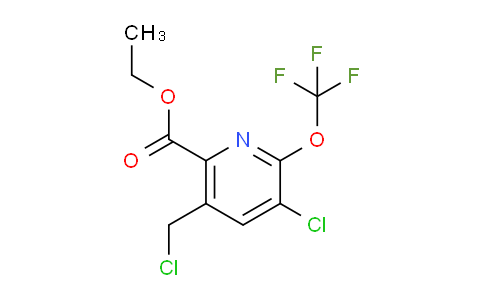 AM36839 | 1804470-80-1 | Ethyl 3-chloro-5-(chloromethyl)-2-(trifluoromethoxy)pyridine-6-carboxylate
