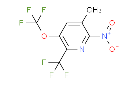 AM36841 | 1806746-66-6 | 3-Methyl-2-nitro-5-(trifluoromethoxy)-6-(trifluoromethyl)pyridine