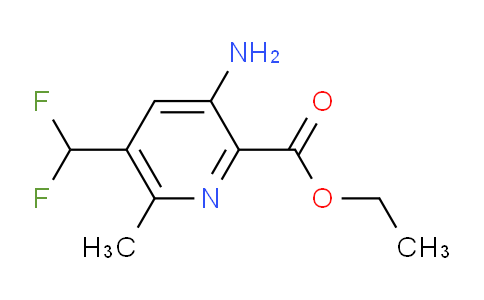 AM36847 | 1804683-11-1 | Ethyl 3-amino-5-(difluoromethyl)-6-methylpyridine-2-carboxylate