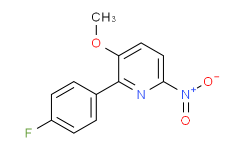AM36848 | 1214386-51-2 | 2-(4-Fluorophenyl)-3-methoxy-6-nitropyridine