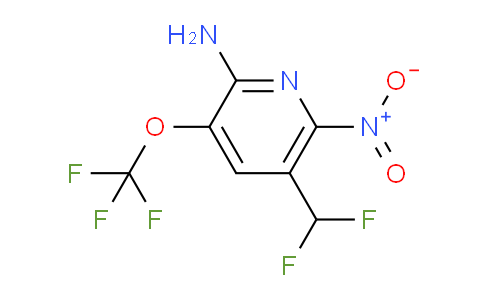 AM36852 | 1804597-98-5 | 2-Amino-5-(difluoromethyl)-6-nitro-3-(trifluoromethoxy)pyridine