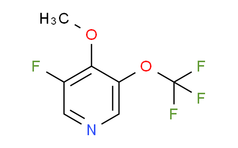 AM36857 | 1804291-95-9 | 3-Fluoro-4-methoxy-5-(trifluoromethoxy)pyridine