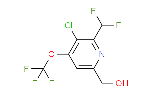 AM36859 | 1803967-57-8 | 3-Chloro-2-(difluoromethyl)-4-(trifluoromethoxy)pyridine-6-methanol