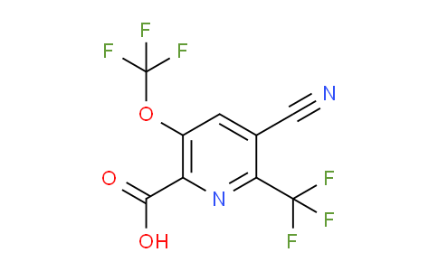 AM36861 | 1804450-46-1 | 3-Cyano-5-(trifluoromethoxy)-2-(trifluoromethyl)pyridine-6-carboxylic acid