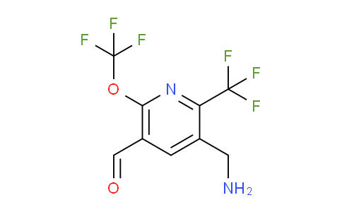 AM36862 | 1805296-54-1 | 3-(Aminomethyl)-6-(trifluoromethoxy)-2-(trifluoromethyl)pyridine-5-carboxaldehyde