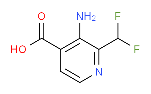 3-Amino-2-(difluoromethyl)pyridine-4-carboxylic acid