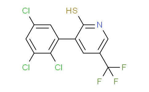 AM36889 | 1361676-54-1 | 2-Mercapto-3-(2,3,5-trichlorophenyl)-5-(trifluoromethyl)pyridine