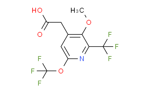AM36890 | 1806174-21-9 | 3-Methoxy-6-(trifluoromethoxy)-2-(trifluoromethyl)pyridine-4-acetic acid