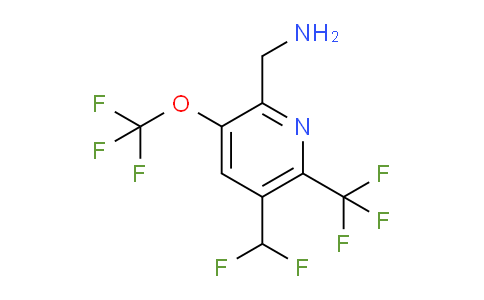 AM36895 | 1804709-81-6 | 2-(Aminomethyl)-5-(difluoromethyl)-3-(trifluoromethoxy)-6-(trifluoromethyl)pyridine