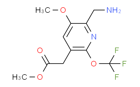 AM36900 | 1805020-39-6 | Methyl 2-(aminomethyl)-3-methoxy-6-(trifluoromethoxy)pyridine-5-acetate