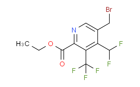 AM36903 | 1361817-98-2 | Ethyl 5-(bromomethyl)-4-(difluoromethyl)-3-(trifluoromethyl)pyridine-2-carboxylate