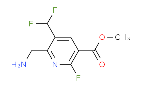 AM36912 | 1806016-26-1 | Methyl 2-(aminomethyl)-3-(difluoromethyl)-6-fluoropyridine-5-carboxylate