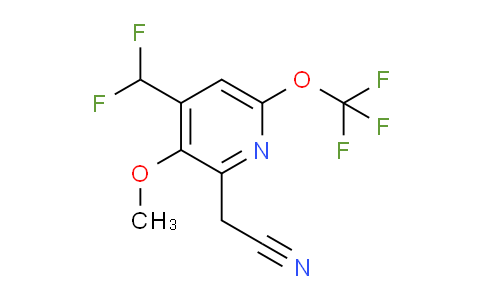 AM36914 | 1804648-74-5 | 4-(Difluoromethyl)-3-methoxy-6-(trifluoromethoxy)pyridine-2-acetonitrile