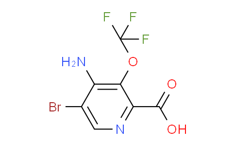 AM36919 | 1803442-43-4 | 4-Amino-5-bromo-3-(trifluoromethoxy)pyridine-2-carboxylic acid