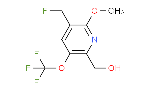 AM36923 | 1805223-16-8 | 3-(Fluoromethyl)-2-methoxy-5-(trifluoromethoxy)pyridine-6-methanol