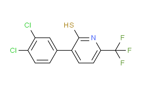 AM36930 | 1361609-10-0 | 3-(3,4-Dichlorophenyl)-2-mercapto-6-(trifluoromethyl)pyridine