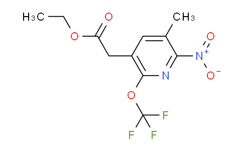 AM36940 | 1806169-19-6 | Ethyl 3-methyl-2-nitro-6-(trifluoromethoxy)pyridine-5-acetate
