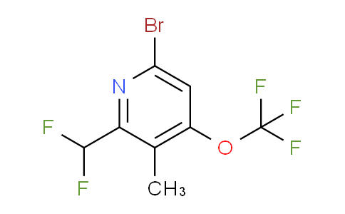 AM36943 | 1803912-51-7 | 6-Bromo-2-(difluoromethyl)-3-methyl-4-(trifluoromethoxy)pyridine